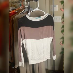 Julie's Closet Medium Color Blocking Top